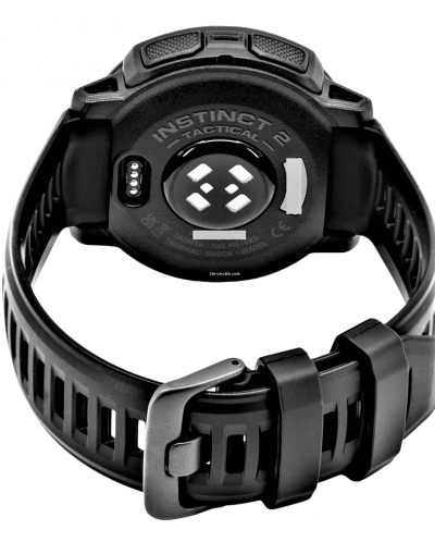 Смарт часовник Garmin - Instinct 2 Solar Tactical, 45mm, черен - 3